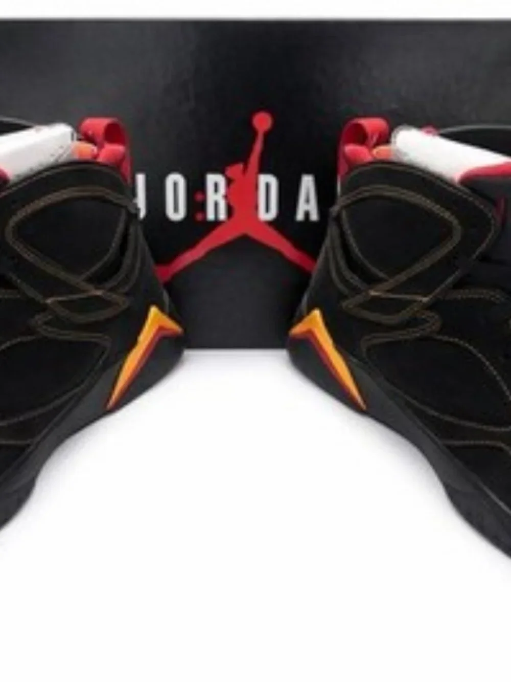 Air Jordan 7 Retro Black Gold Red Yellow Size 9 Men’s New OG All